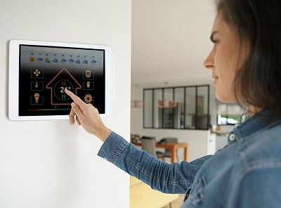 panel de control inteligente